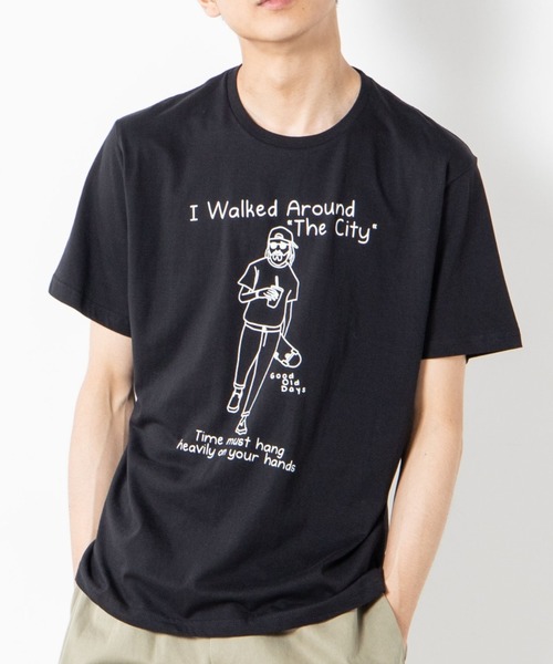 WEGO（ウィゴー）の「WEGO/レトログラフィックTシャツ（Tシャツ/カットソー・メンズ・ホワイト系その他/ブラック系その他/ブラック/ホワイト/その他1/その他2・SMALL/MEDIUM/LARGE/X-LARGE）」の5枚目の写真