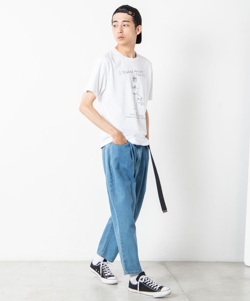 WEGO（ウィゴー）の「WEGO/レトログラフィックTシャツ（Tシャツ/カットソー・メンズ・ホワイト系その他/ブラック系その他/ブラック/ホワイト/その他1/その他2・SMALL/MEDIUM/LARGE/X-LARGE）」の16枚目の写真