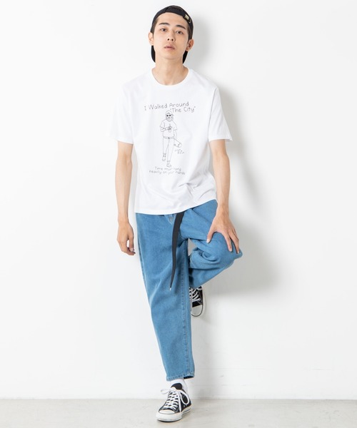 WEGO（ウィゴー）の「WEGO/レトログラフィックTシャツ（Tシャツ/カットソー・メンズ・ホワイト系その他/ブラック系その他/ブラック/ホワイト/その他1/その他2・SMALL/MEDIUM/LARGE/X-LARGE）」の15枚目の写真