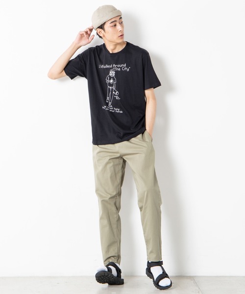 WEGO（ウィゴー）の「WEGO/レトログラフィックTシャツ（Tシャツ/カットソー・メンズ・ホワイト系その他/ブラック系その他/ブラック/ホワイト/その他1/その他2・SMALL/MEDIUM/LARGE/X-LARGE）」の13枚目の写真
