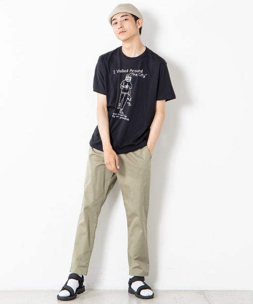 WEGO（ウィゴー）の「WEGO/レトログラフィックTシャツ（Tシャツ/カットソー・メンズ・ホワイト系その他/ブラック系その他/ブラック/ホワイト/その他1/その他2・SMALL/MEDIUM/LARGE/X-LARGE）」の12枚目の写真