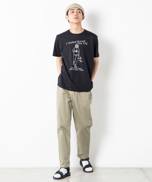 WEGO（ウィゴー）の「WEGO/レトログラフィックTシャツ（Tシャツ/カットソー・メンズ・ホワイト系その他/ブラック系その他/ブラック/ホワイト/その他1/その他2・SMALL/MEDIUM/LARGE/X-LARGE）」の11枚目の写真