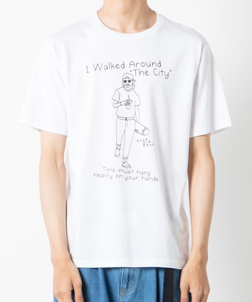 WEGO（ウィゴー）の「WEGO/レトログラフィックTシャツ（Tシャツ/カットソー・メンズ・ホワイト系その他/ブラック系その他/ブラック/ホワイト/その他1/その他2・SMALL/MEDIUM/LARGE/X-LARGE）」の10枚目の写真
