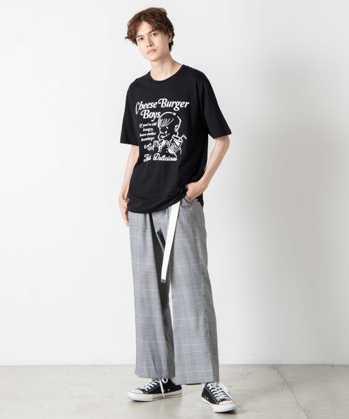 WEGO（ウィゴー）の「WEGO/レトログラフィックTシャツ（Tシャツ/カットソー・メンズ・ホワイト系その他/ブラック系その他/ブラック/ホワイト/その他1/その他2・SMALL/MEDIUM/LARGE/X-LARGE）」の20枚目の写真