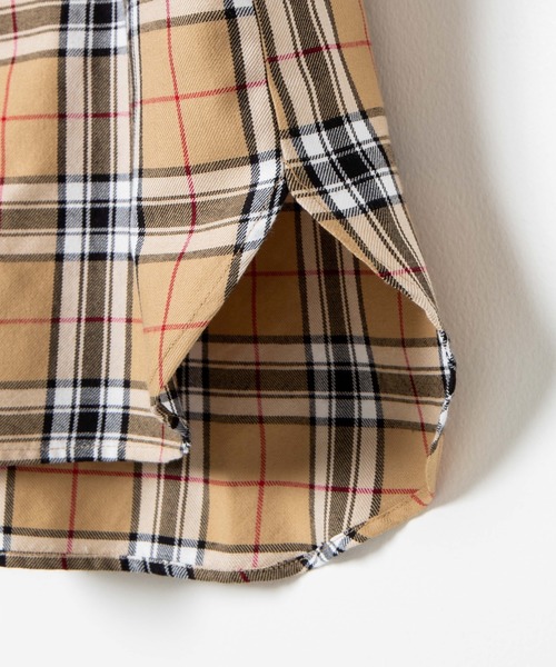 WEGO(ウィゴー)の「WEGO/ハーフスリーブルーズシャツ(シャツ/ブラウス・レディース・ホワイト/ベージュ系その他2/ブルー系その他2・FREE)」の6枚目の写真