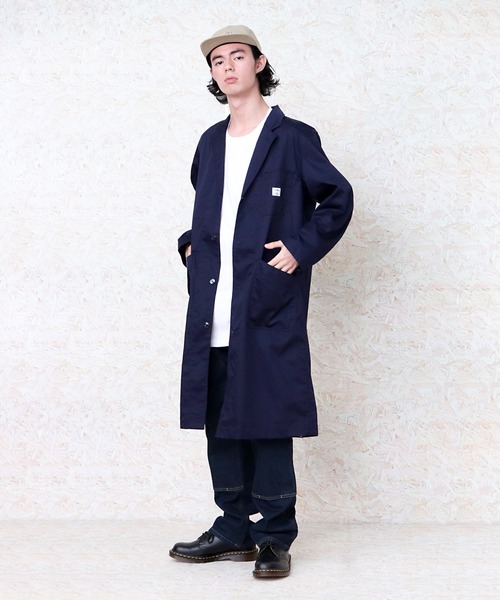 MONT KEMMEL(モンケメル)の「【 MONT KEMMEL / モンケメル 】 BLOUSEAPRESSIONS 855 ショップコート ワークコート(その他アウター・メンズ・ブラック/ベージュ/ネイビー/ブルー・40/36/38/42)」の8枚目の写真