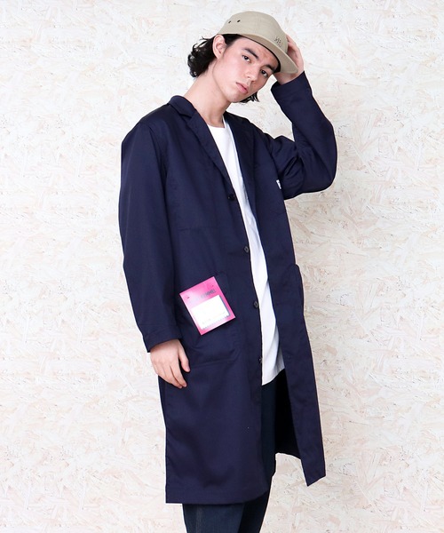 MONT KEMMEL(モンケメル)の「【 MONT KEMMEL / モンケメル 】 BLOUSEAPRESSIONS 855 ショップコート ワークコート(その他アウター・メンズ・ブラック/ベージュ/ネイビー/ブルー・40/36/38/42)」の9枚目の写真
