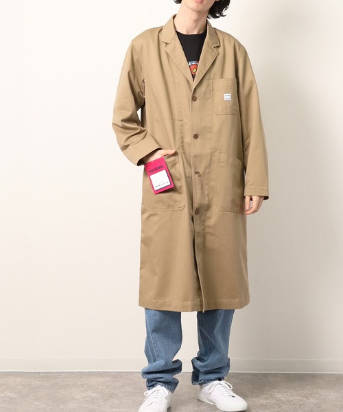 MONT KEMMEL(モンケメル)の「【 MONT KEMMEL / モンケメル 】 BLOUSEAPRESSIONS 855 ショップコート ワークコート(その他アウター・メンズ・ブラック/ベージュ/ネイビー/ブルー・40/36/38/42)」の20枚目の写真