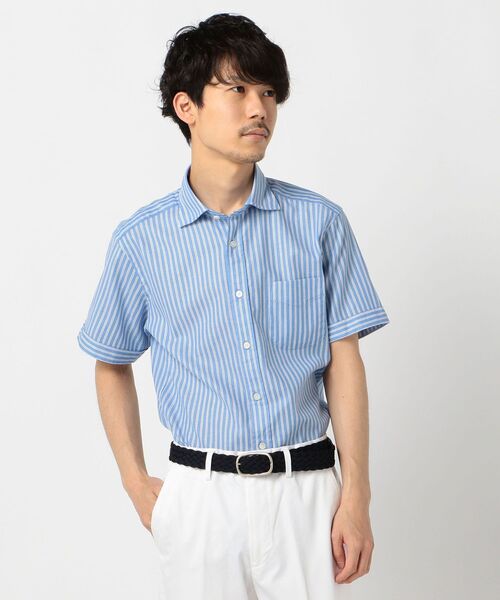 セール セミワイドカラー 半袖シャツ ビジネスシャツ Nolley S Goodman ノーリーズグッドマン のファッション通販 Zozotown