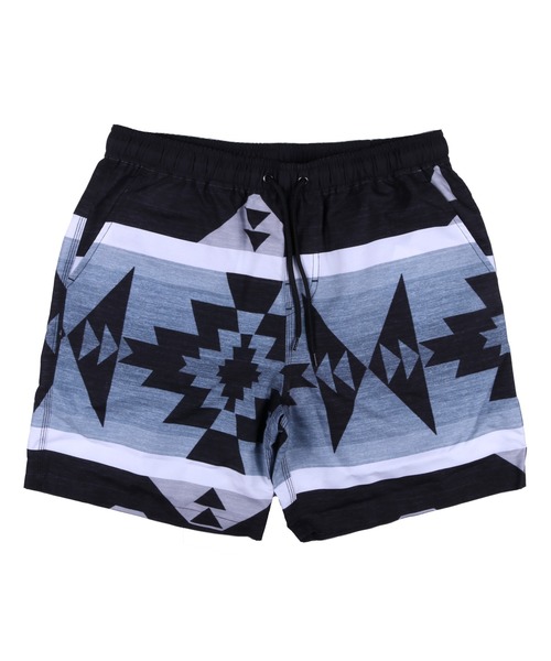 Healthknit Product(ヘルスニットプロダクト)の「Healthknit Product ネイティブ柄スイミングパンツ(LS)(水着・メンズ・A/B・M/L/XL)」の2枚目の写真