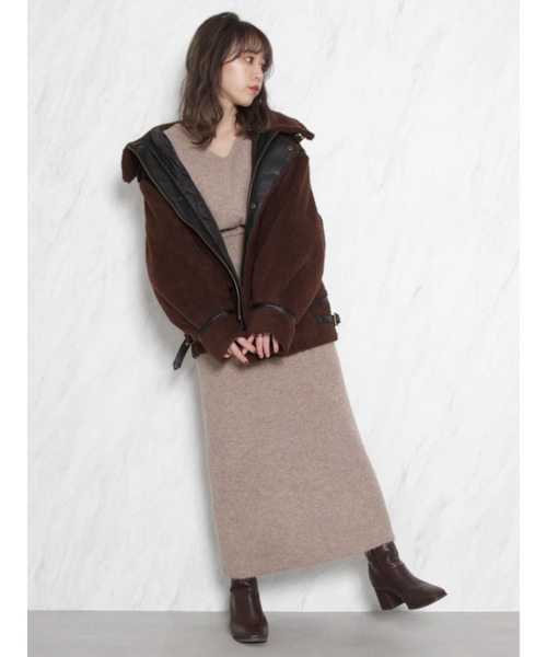 セール ウエストマークニットワンピース ワンピース Dazzlin ダズリン のファッション通販 Zozotown