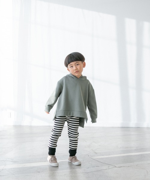 LOWRYS FARM(ローリーズファーム)の「ダンボールキモウパーカー 923043(パーカー・キッズ・アイボリー/ブルー/グリーン/ブラック・MEDIUM/LARGE/X-LARGE)」の16枚目の写真