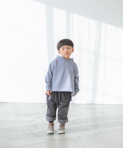 LOWRYS FARM(ローリーズファーム)の「ダンボールキモウパーカー 923043(パーカー・キッズ・アイボリー/ブルー/グリーン/ブラック・MEDIUM/LARGE/X-LARGE)」の18枚目の写真