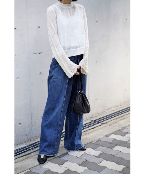 DEVICE（デバイス）の「【WEARISTA じーたー×DEVICE コラボ】Rename ソフトフェイクレザー 巾着 トート ショルダーバッグ（ショルダーバッグ・メンズ・ブラック/ベージュ/グリーン/シルバー/ゴールド・FREE）」の13枚目の写真