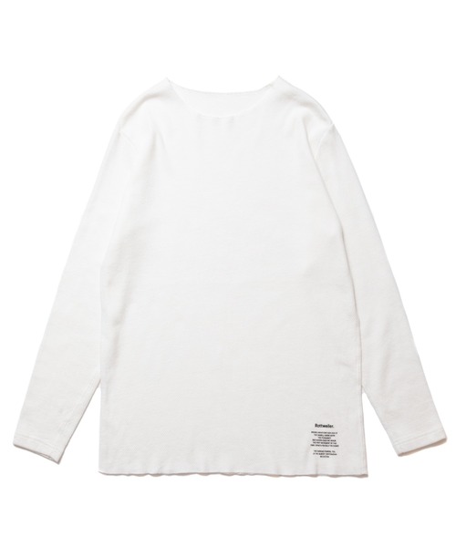 ROTTWEILER(ロットワイラー)の「Cutoff Thermal(Tシャツ/カットソー)」|ホワイト