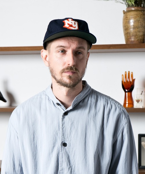EBBETS FIELD FLANNELS(エベッツフィールドフランネルズ)の「NY Knights 1939 CAP / ニューヨークナイツ 1939 キャップ(キャップ・メンズ・ネイビー・FREE)」の2枚目の写真