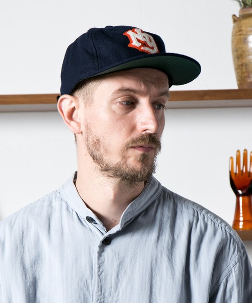 EBBETS FIELD FLANNELS(エベッツフィールドフランネルズ)の「NY Knights 1939 CAP / ニューヨークナイツ 1939 キャップ(キャップ・メンズ・ネイビー・FREE)」の4枚目の写真