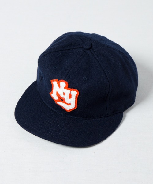 EBBETS FIELD FLANNELS(エベッツフィールドフランネルズ)の「NY Knights 1939 CAP / ニューヨークナイツ 1939 キャップ(キャップ・メンズ・ネイビー・FREE)」の6枚目の写真