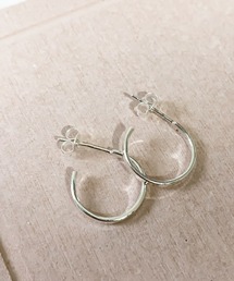 THEATER（シアター）の「THEATER シアター シンプルハーフサークルキャッチピアス（ピアス（両耳用））」