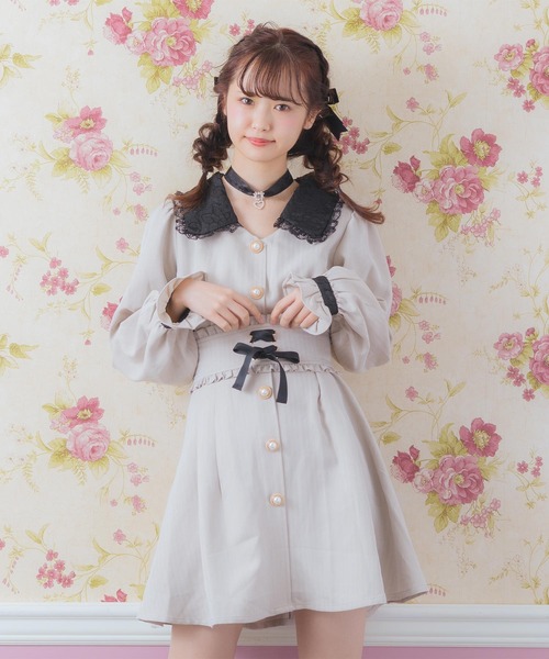 Rojita ロジータ の ヘリンボーンシャツワンピース ワンピース Wear