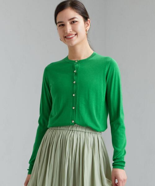 商品詳細 D Washsilk カーディガン Green Label Relaxing グリーンレーベル リラクシング 公式通販