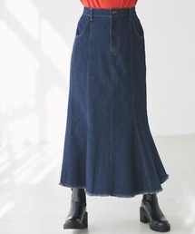 and R | デニムマーメイドスカート(デニムスカート)