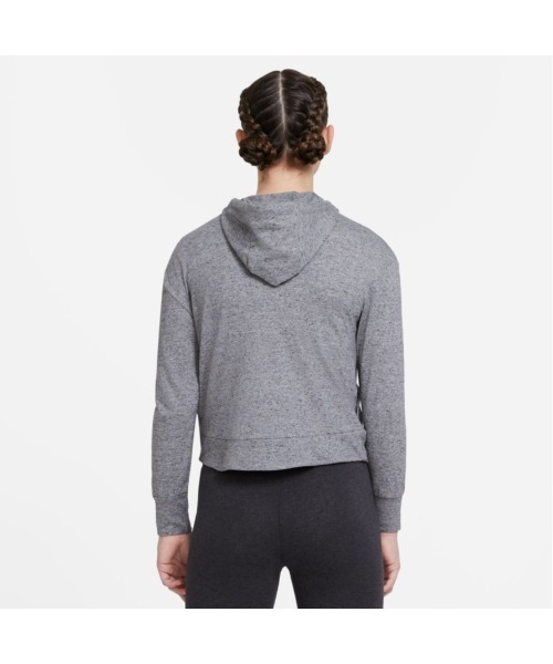 NIKE（ナイキ）の「ナイキ NIKE ナイキ YTH ガールズ NSW L/S ジャージ フルジップ フーディ（その他アウター・キッズ・グレー・130cm/160cm/140cm/150cm）」の3枚目の写真