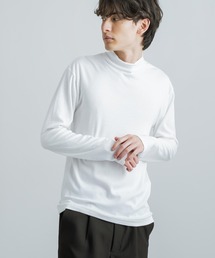 Rocky Monroe | スムースハイネックロングT モックネック 長袖 カットソー 無地 ユニセックス 2021 SPRING(Tシャツ/カットソー)