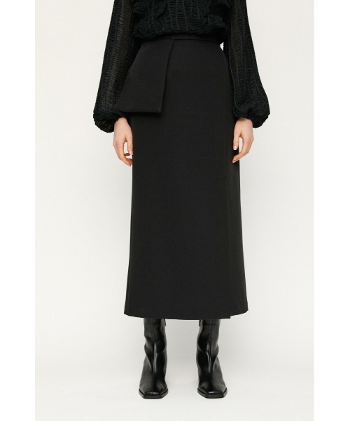 SLY（スライ）の「A-LINE BELT POCKET M SK Aライン ベルト スカート（スカート・レディース・ブラック/ライトグレー/マルチ・2/1/0）」の9枚目の写真