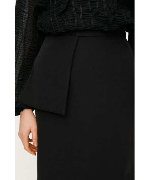 SLY（スライ）の「A-LINE BELT POCKET M SK Aライン ベルト スカート（スカート・レディース・ブラック/ライトグレー/マルチ・2/1/0）」の12枚目の写真