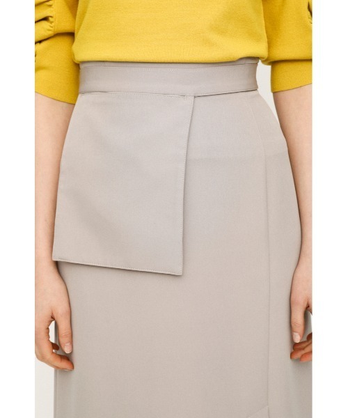 SLY（スライ）の「A-LINE BELT POCKET M SK Aライン ベルト スカート（スカート・レディース・ブラック/ライトグレー/マルチ・2/1/0）」の21枚目の写真