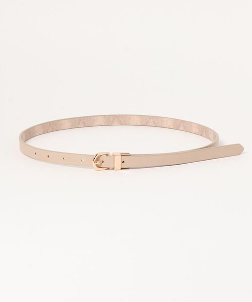 one after another NICE CLAUP（ワンアフターアナザーナイスクラップ）の「リバーシブルベルト（ベルト・レディース・モカ/パイソン/ゴールド・FREE）」の6枚目の写真