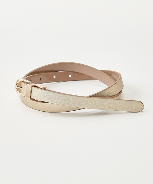 one after another NICE CLAUP（ワンアフターアナザーナイスクラップ）の「リバーシブルベルト（ベルト・レディース・モカ/パイソン/ゴールド・FREE）」の16枚目の写真