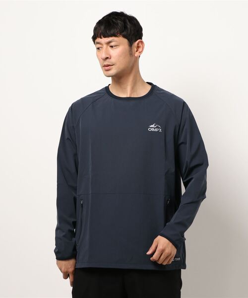 セール】【CAMP7】ナイロンストレッチロンT（Tシャツ/カットソー