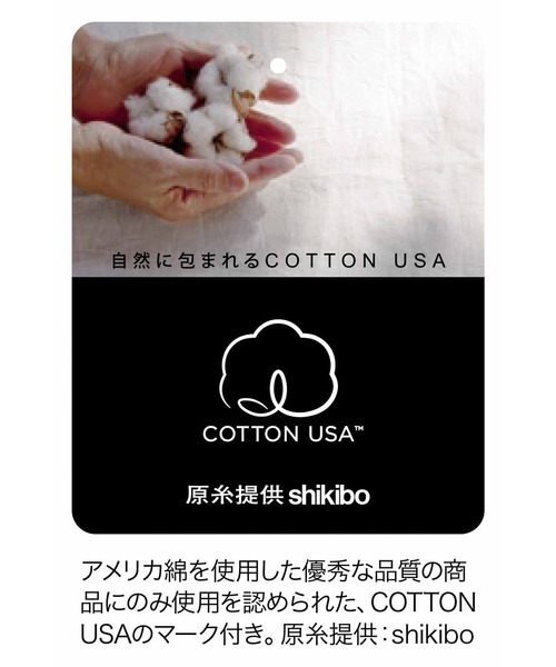 Iedit イディット のファッション トップス カリフォルニアコットンのワッフルバックヘンリーネックトップス Tシャツ カットソー ｉｅｄｉｔ