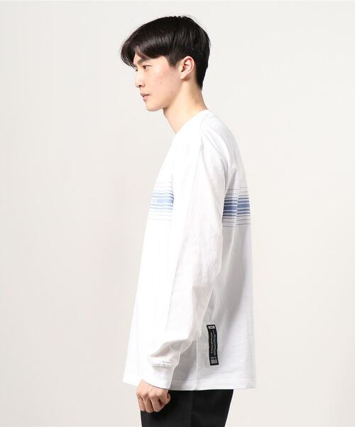 LMCの「MULTIPLE STRIPE LONG SLV TEE（Tシャツ/カットソー・メンズ・グレー/ホワイト・L/M/S）」の15枚目の写真