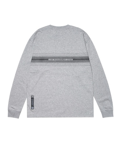 LMCの「MULTIPLE STRIPE LONG SLV TEE（Tシャツ/カットソー・メンズ・グレー/ホワイト・L/M/S）」の14枚目の写真