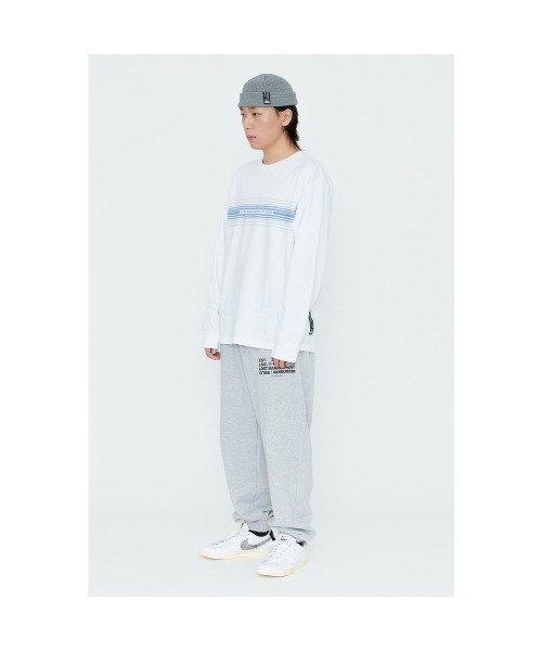 LMCの「MULTIPLE STRIPE LONG SLV TEE（Tシャツ/カットソー・メンズ・グレー/ホワイト・L/M/S）」の6枚目の写真