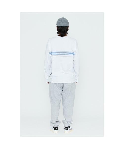 LMCの「MULTIPLE STRIPE LONG SLV TEE（Tシャツ/カットソー・メンズ・グレー/ホワイト・L/M/S）」の10枚目の写真