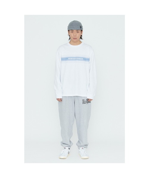 LMCの「MULTIPLE STRIPE LONG SLV TEE（Tシャツ/カットソー・メンズ・グレー/ホワイト・L/M/S）」の4枚目の写真