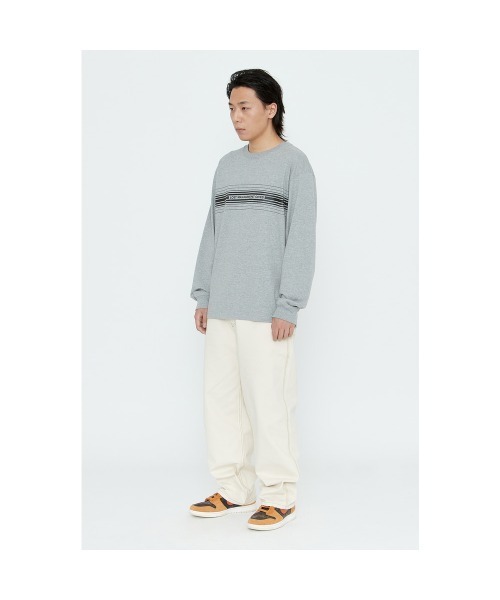 LMCの「MULTIPLE STRIPE LONG SLV TEE（Tシャツ/カットソー・メンズ・グレー/ホワイト・L/M/S）」の3枚目の写真