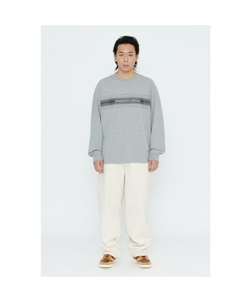 LMCの「MULTIPLE STRIPE LONG SLV TEE（Tシャツ/カットソー・メンズ・グレー/ホワイト・L/M/S）」の9枚目の写真