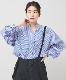 「Curensology」 長袖ブラウス FREE ブルー レディース Curensology｜カレンソロジーのシャツ/ブラウス（ブルー