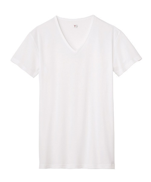 YG VネックTシャツ 消臭加工 2枚組 DRY&COOL（インナーウェア/肌着