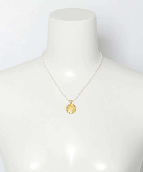 URBAN RESEARCH（アーバンリサーチ）の「HERMINA ATHENS　HERCULES PEARL NECKLACE（ネックレス・レディース・ゴールド・-）」の6枚目の写真