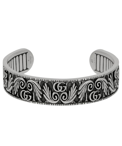 GUCCI(グッチ)の「GUCCI GG MARMONT グッチ シルバー バングル(バングル/リストバンド・メンズ・シルバー・15cm)」の1枚目の写真