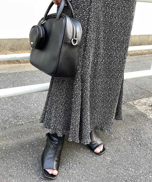 Chico（チコ）の「小花柄ワッシャースカート（スカート・レディース・ホワイト/ブラック/ブルー・FREE）」の11枚目の写真