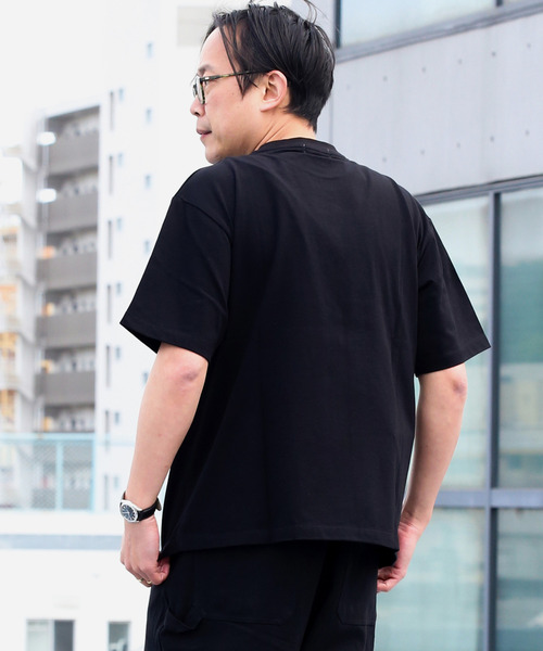MASTER FRAME（マスターフレーム ）の「MASTER FRAME RAINBOW刺繍Tシャツ（Tシャツ/カットソー・メンズ・ホワイト/ブラック・2/4/3）」の4枚目の写真