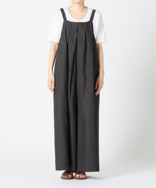 FRAMeWORK(フレームワーク)の「コットンリネンオールインワン◆(サロペット/オーバーオール・レディース・ブラック/ブラウン・38/36)」の11枚目の写真