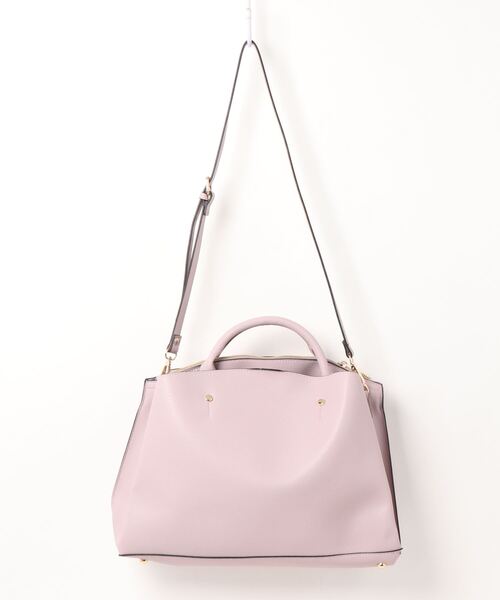 Cepica(セピカ)の「軽量ラウンドトート(トートバッグ・レディース・ライトグレー/ライトグリーン/ライトパープル/キャメル/グレイッシュベージュ・FREE)」の1枚目の写真